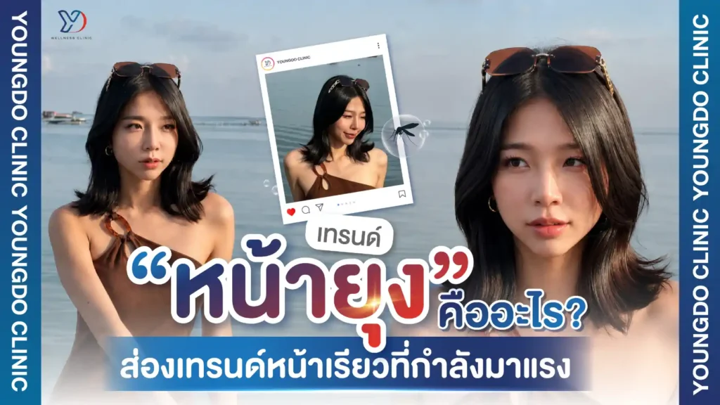 เทรนด์หน้ายุง ปราจีน คืออะไร? ส่องเทรนด์หน้าเรียวมาแรง